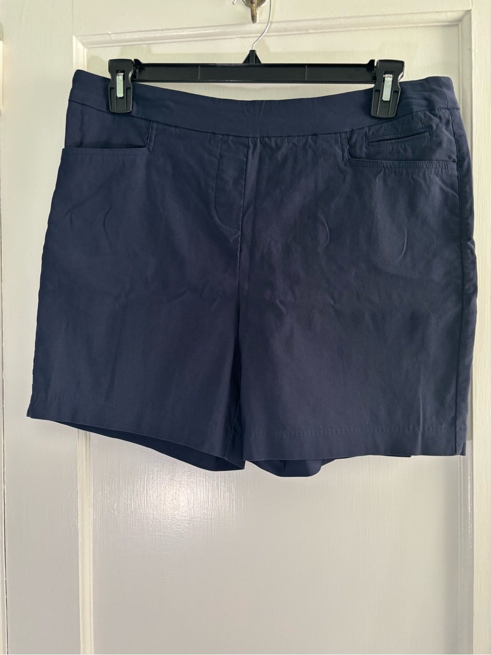 Nannette Navy Pull-On Women’s Shorts